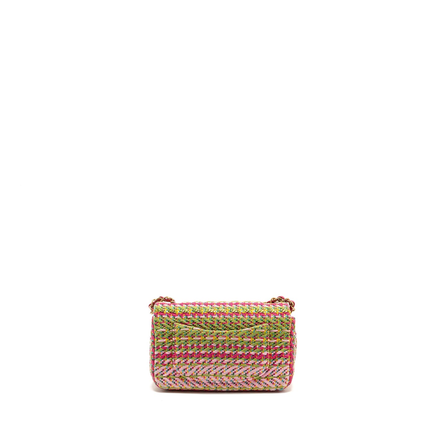 Chanel 21C Mini Rectangular Flap Bag Tweed Multicolour