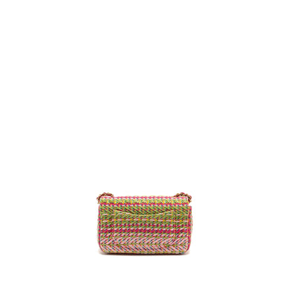 Chanel 21C Mini Rectangular Flap Bag Tweed Multicolour