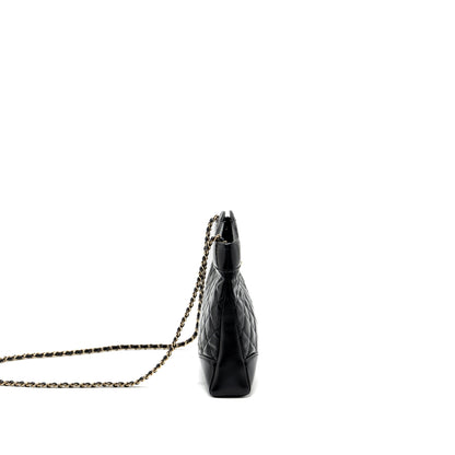 Chanel 24C mini 31 bag shiny calfskin black L (microchip)