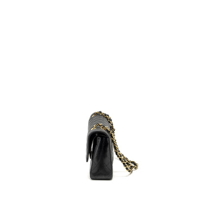 Chanel Medium Classic Double Flap Bag Caviar Black  (Microchip)