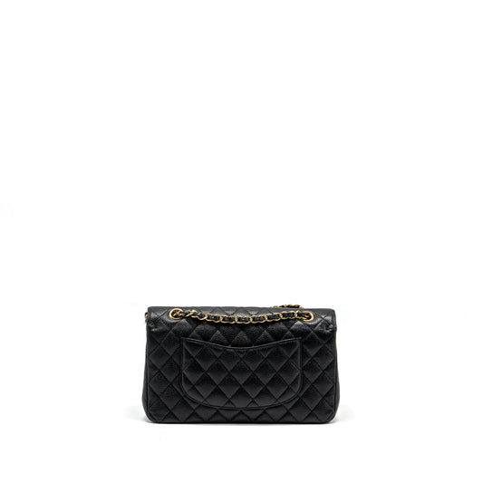 Chanel Medium Classic double flap bag caviar black