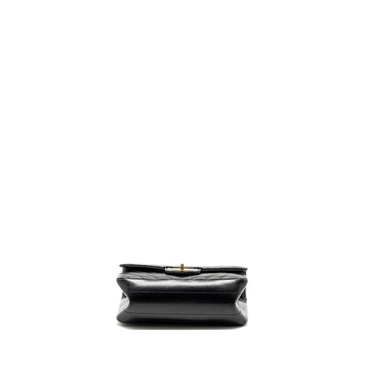 Chanel Mini 2.55 Reissue Chevron Calfskin Black  (Microchip)