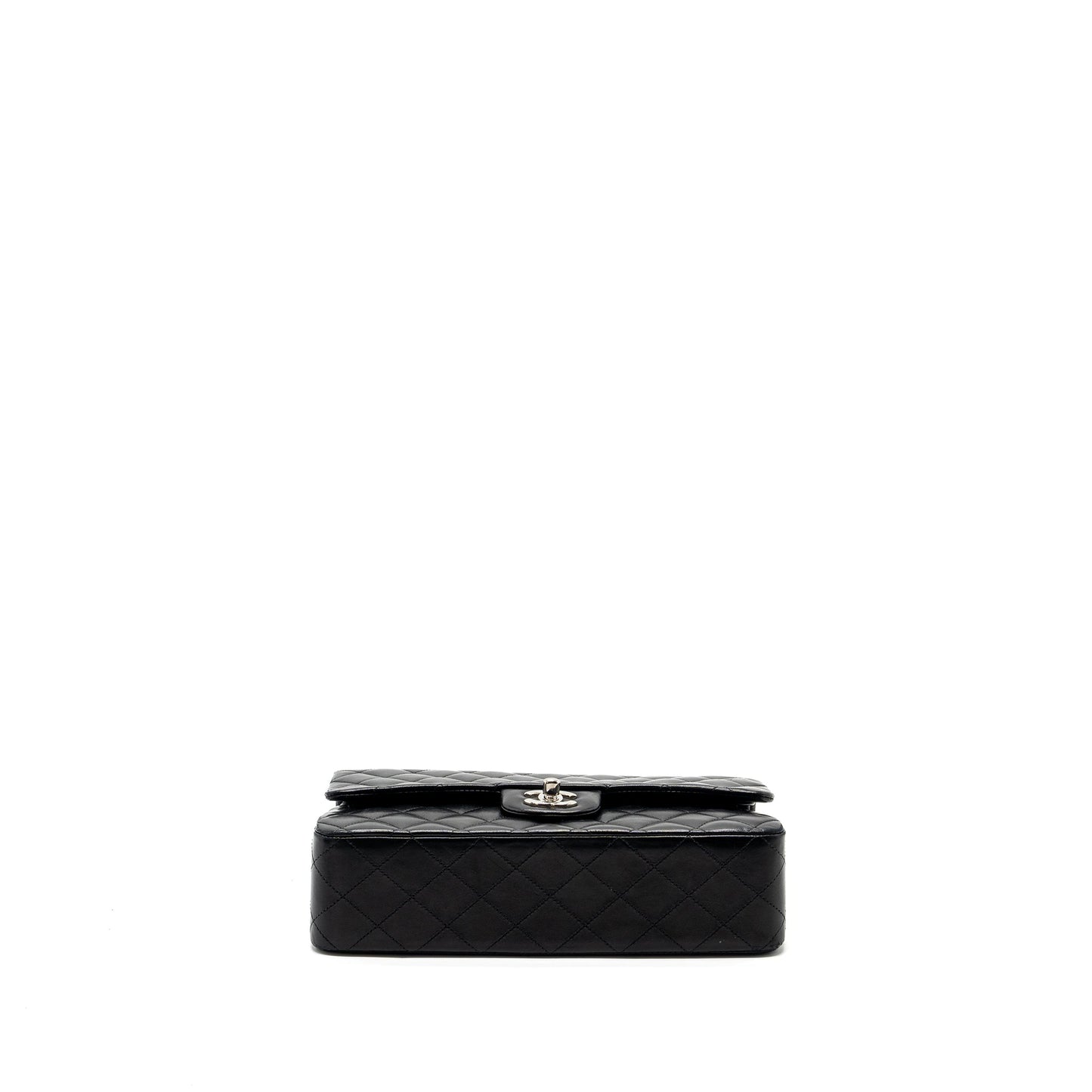 Chanel medium classic double flap bag lambskin black