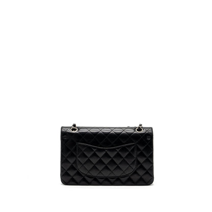 Chanel medium classic double flap bag lambskin black
