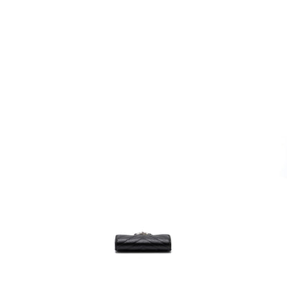 Chanel 2.55 Reissue Flap Card Holder Aged Calfskin Black  (microchip)