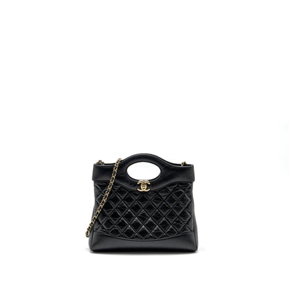 Chanel Mini 31 Bag Calfskin Black L (Microchip)