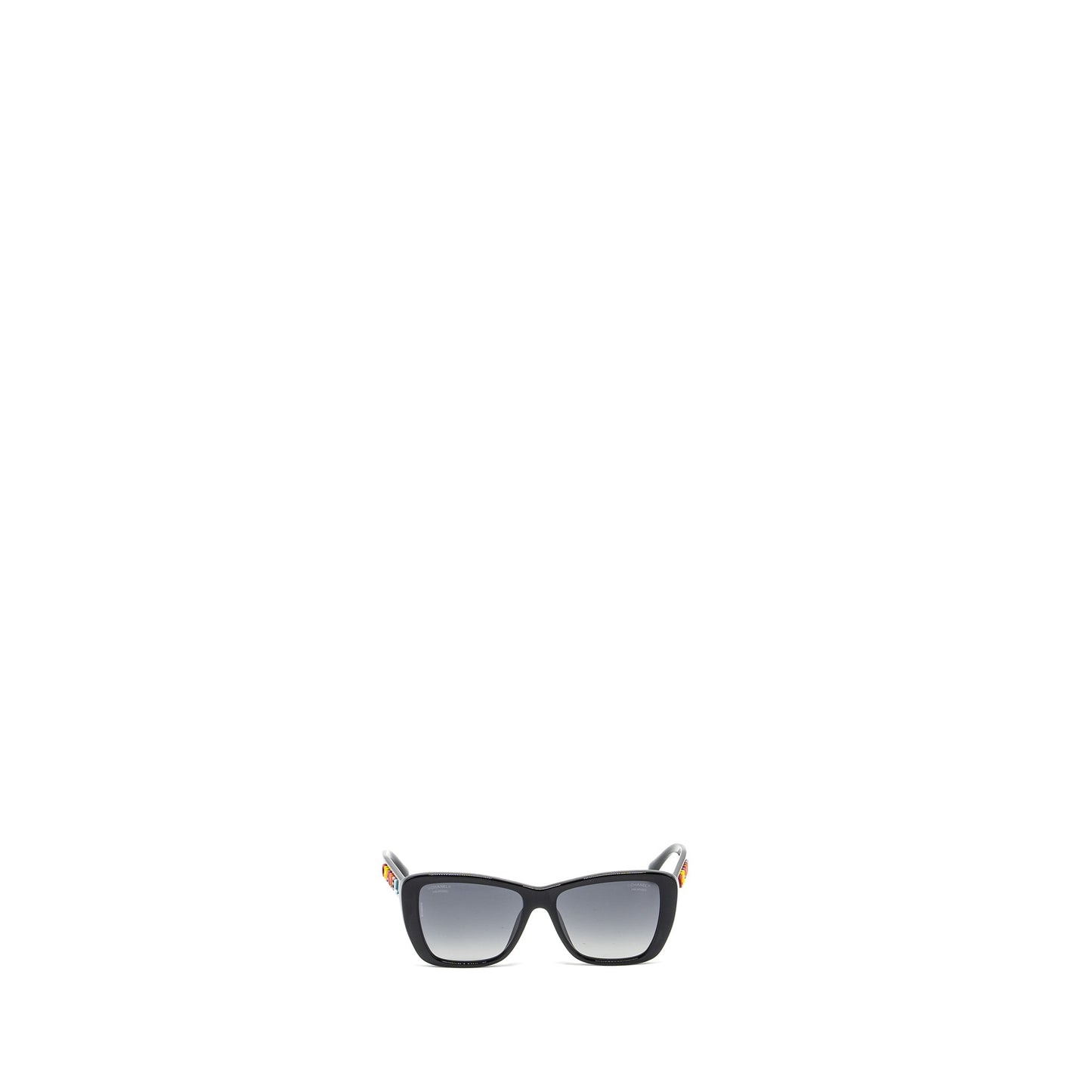 Chanel Rainbow Letter Sunglasses S5011 Black/Multicolour