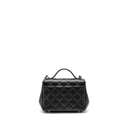 Chanel Small Business Affinity Caviar Black L
