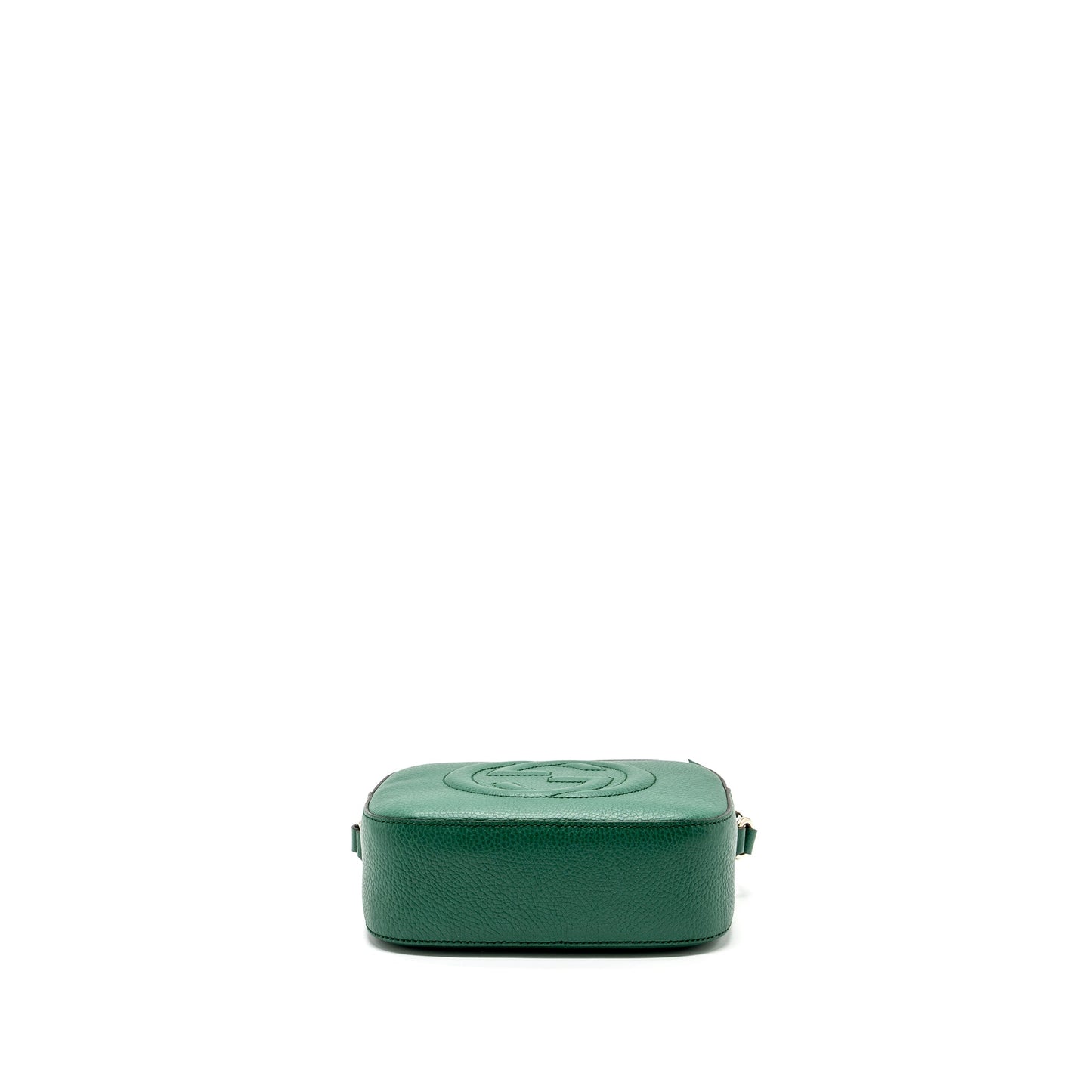 Gucci disco soho camera bag calfskin green L