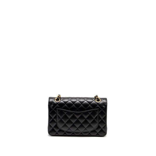 Chanel Small Classic Double Flap Bag Caviar Black