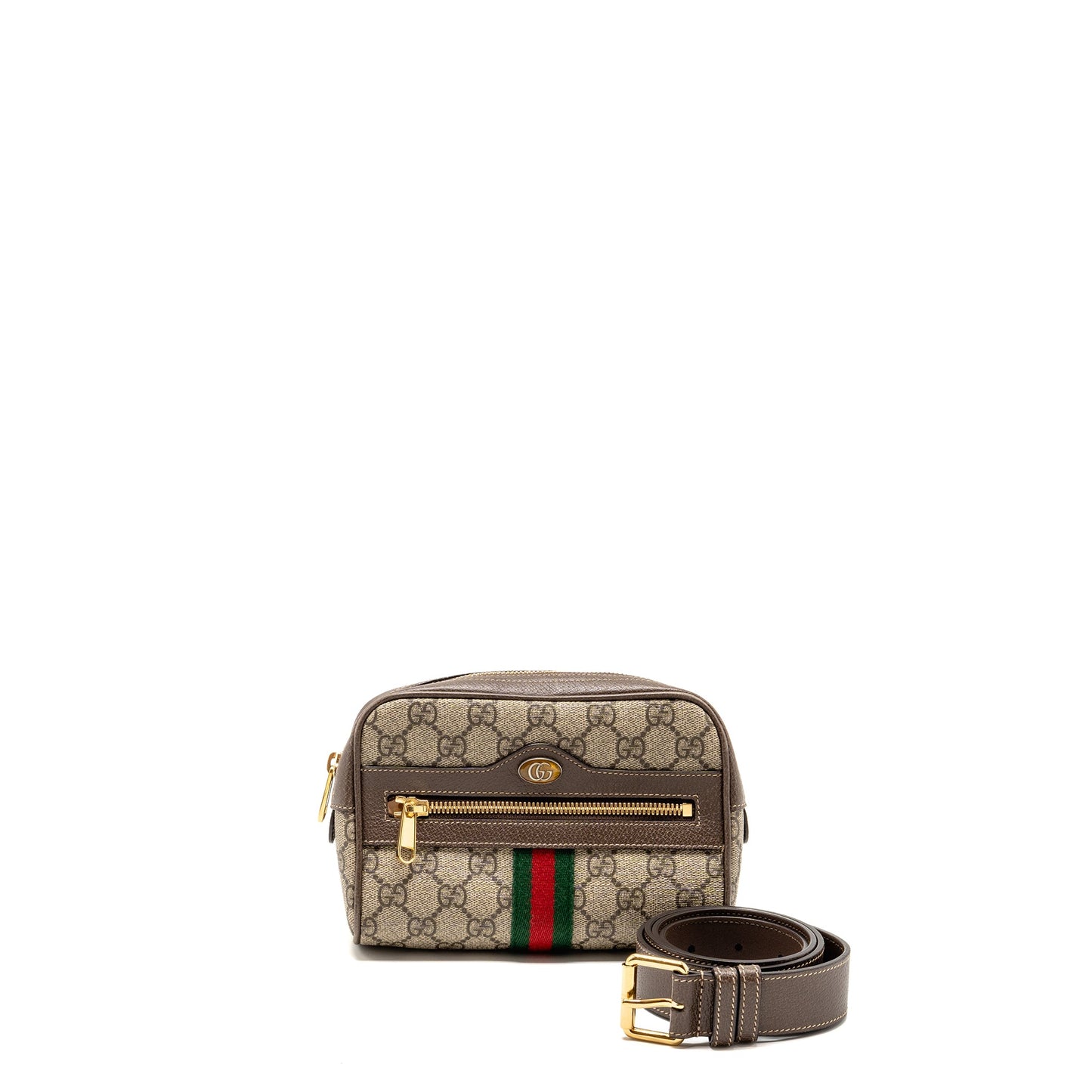 Gucci Size 85 Ophidia Small Belt Bag GG Supreme Canvas