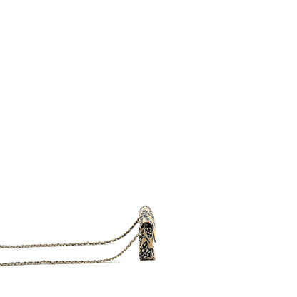 Chanel Mini Clutch With Chain Fabric Multicolour L (Microchip)