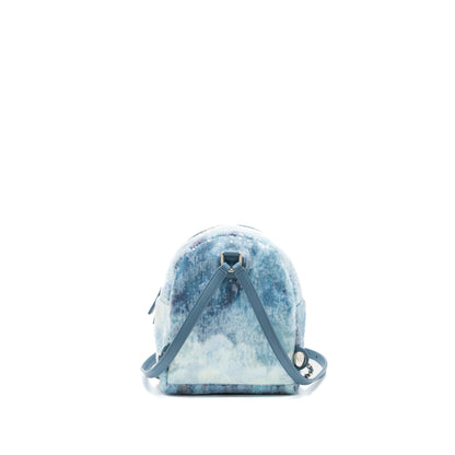Chanel Mini Backpack Sequins Multicolour Blue