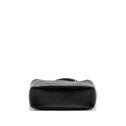 Chanel Petit Shopping Tote Bag Caviar Black