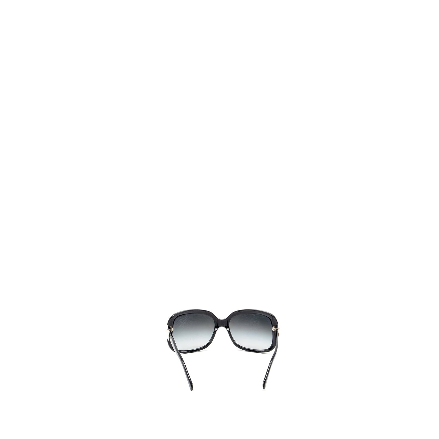 Chanel bow sunglasses black / white