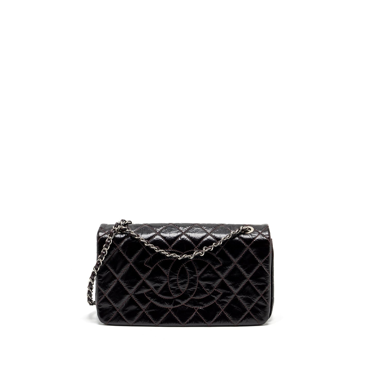 Chanel 31 Rue Cambon flap bag calfskin dark red
