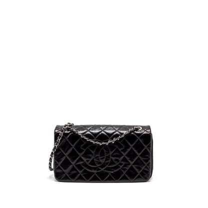 Chanel 31 Rue Cambon flap bag calfskin dark red
