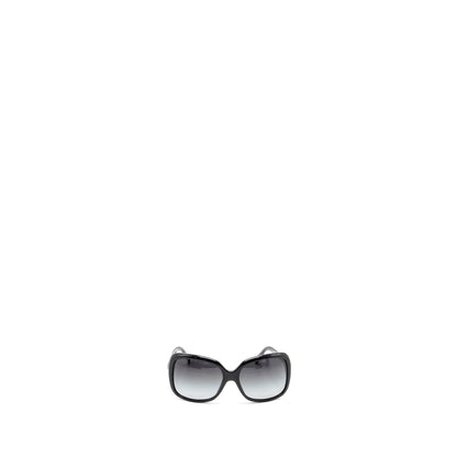 Chanel bow sunglasses black / white