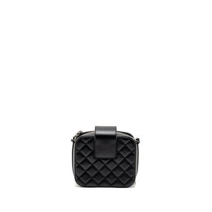 Chanel Quilted Mini Vanity Bag Caviar Black