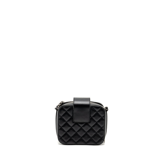 Chanel Quilted Mini Vanity Bag Caviar Black