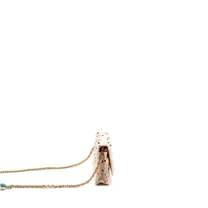 Chanel 19s Wallet On Chain/O Mini Bag Tweed Multicolour L