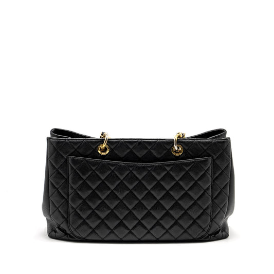 Chanel Grand Shopping Tote Bag XL Caviar Black