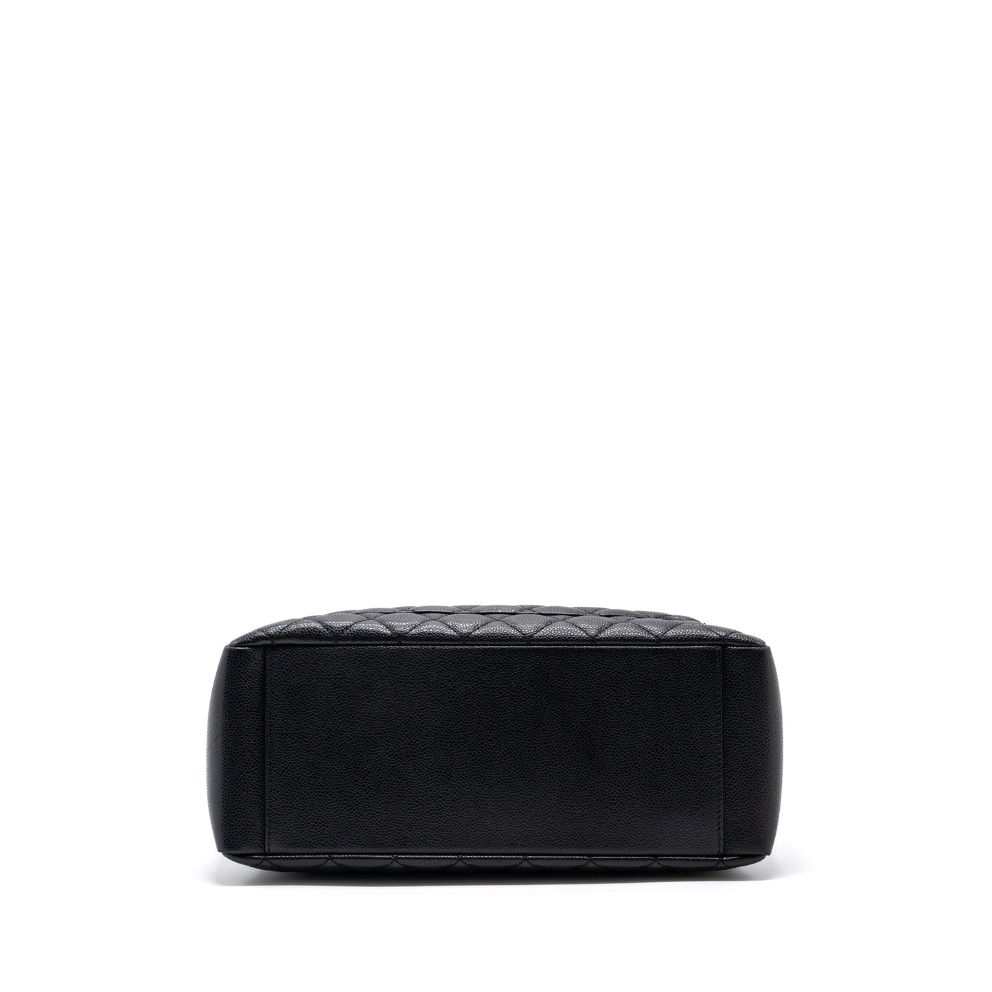 Chanel grand shopping tote bag caviar black