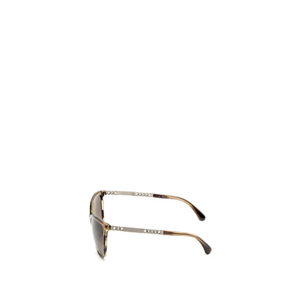 Chanel 5352 Butterfly Sunglasses Light Brown