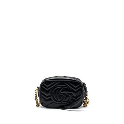 Gucci GG Marmont Camera Bag leather Black