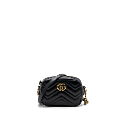 Gucci GG Marmont Camera Bag leather Black