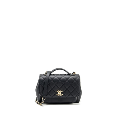 Chanel Medium Business Affinity Caviar black L