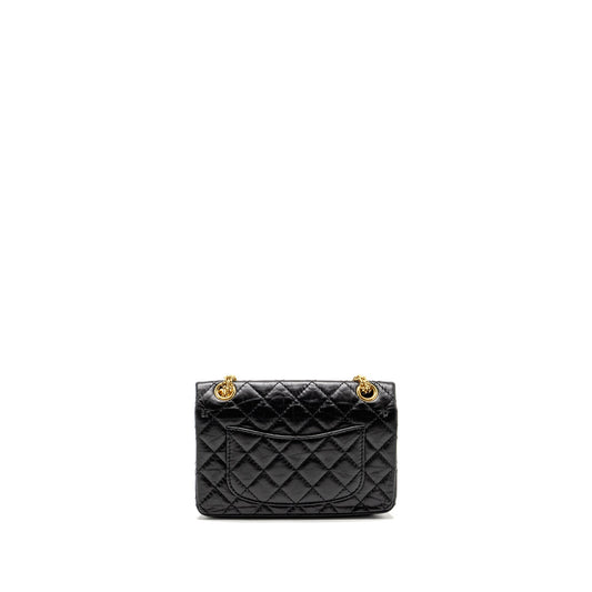 Chanel Mini 2.55 Reissue Aged Calfskin Black