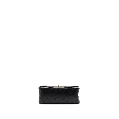 Chanel Mini 2.55 Reissue Flap Bag Aged Calfskin Black Brushed  (Microchip)