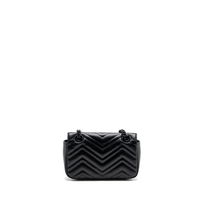 Gucci Mini Marmont calfskin black with Black Hardware