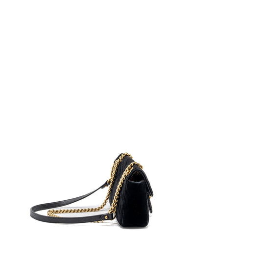 Gucci Mini Marmont Velvet Black
