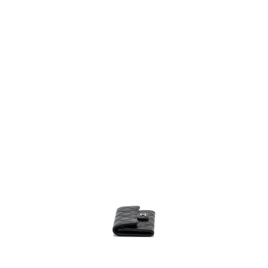 Chanel Classic Flap card holder Lambskin Black