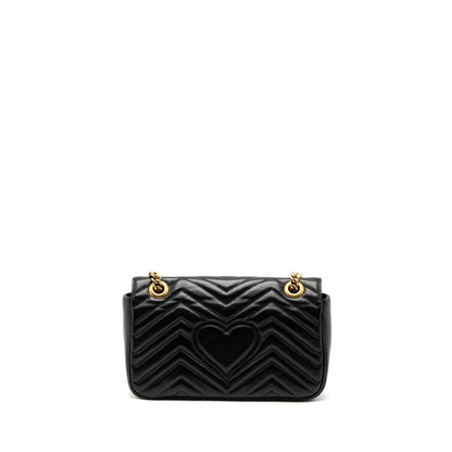 Gucci Small GG Marmont Bag Calfskin Black