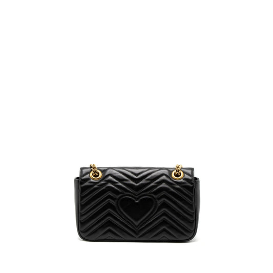 Gucci Small GG Marmont Bag Calfskin Black