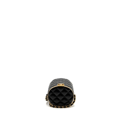 Chanel 21A Vanity With Chain Lambskin Black  (Microchip)
