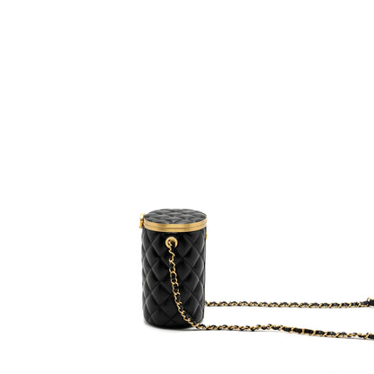 Chanel 21A Vanity With Chain Lambskin Black  (Microchip)