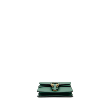 Gucci Dionysus GG Mini Bag Calfskin Green SHW