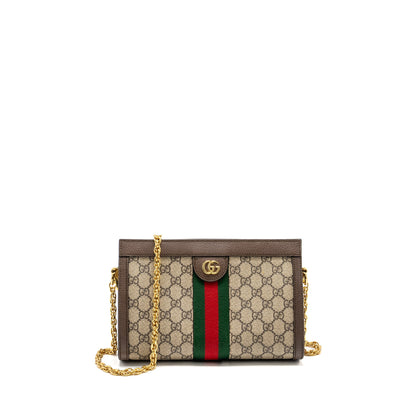 Gucci Ophidia Small Shoulder bag GG Supreme Canvas/leather