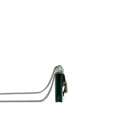 Gucci Dionysus GG Mini Bag Calfskin Green SHW