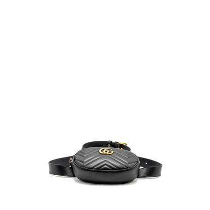 Gucci GG Marmont Belt Bag Calfskin Black