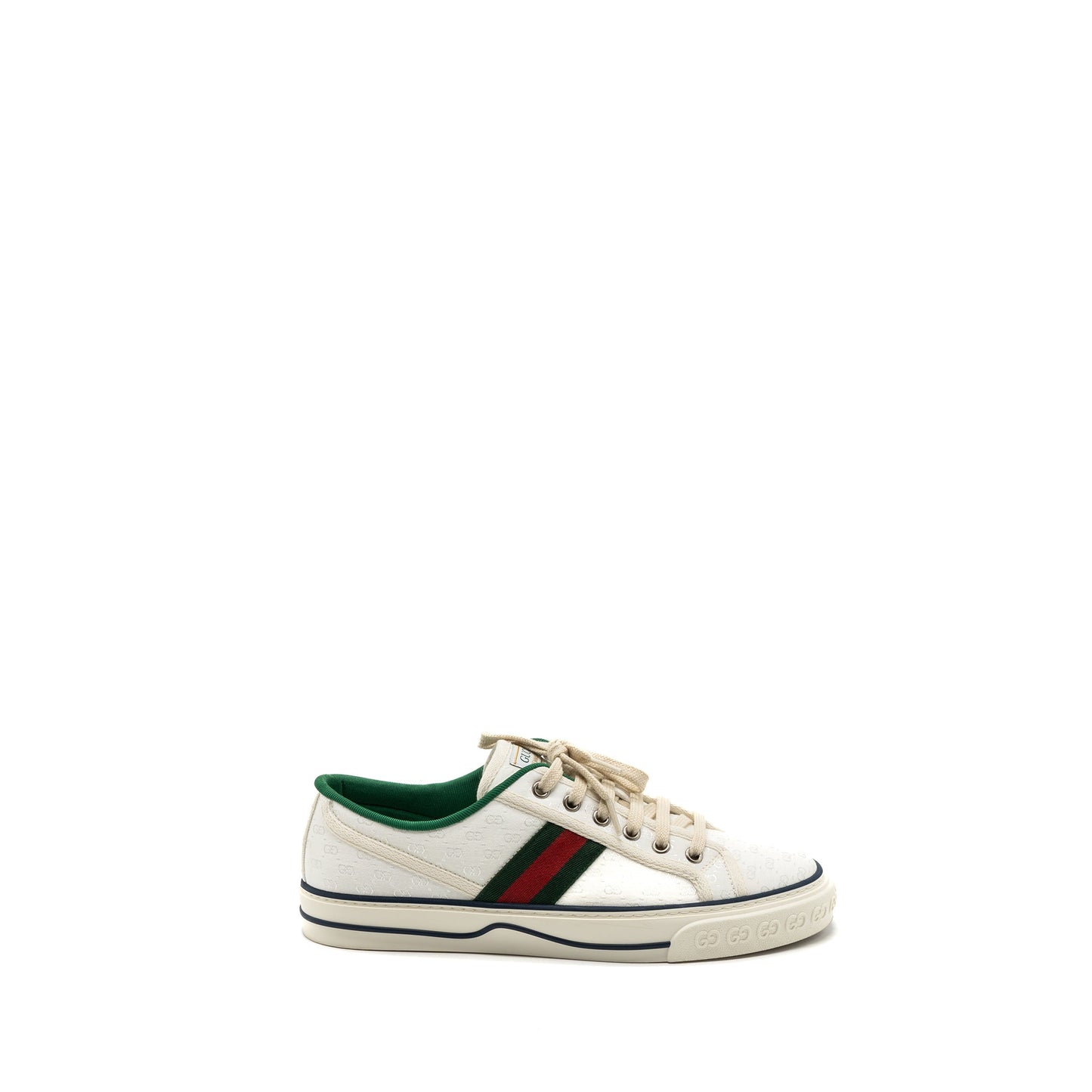 Gucci Size 39 Sneakers GG Supreme Canvas White/ Multicolour