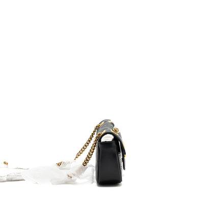 Gucci mini marmont calfskin black
