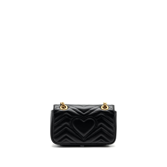 Gucci mini marmont calfskin black