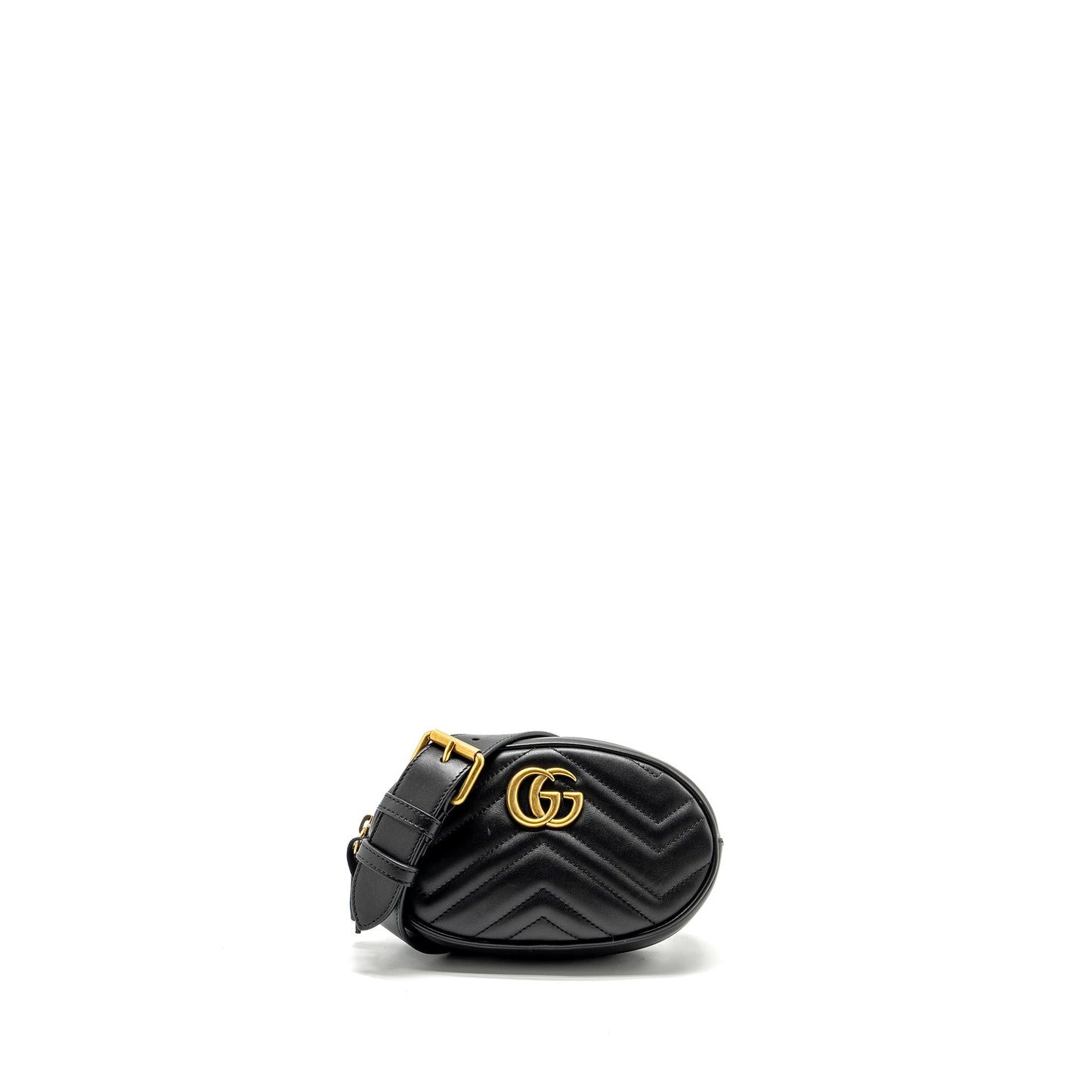 Gucci GG Marmont Belt Bag Calfskin Black