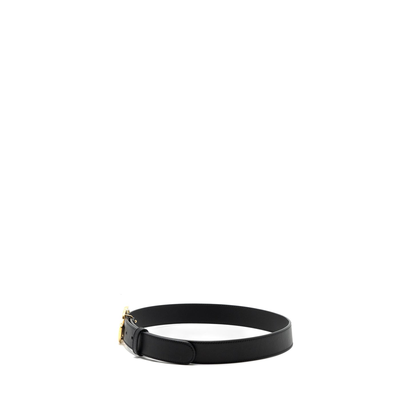 Gucci Size 75 GG Marmont Leather Belt Black