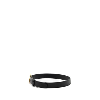 Gucci Size 75 GG Marmont Leather Belt Black